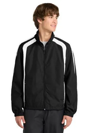 Sport-Tek Colorblock Raglan Jacket. JST60