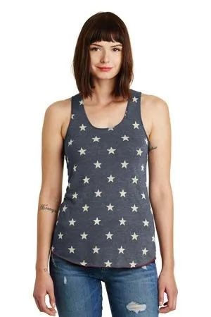 DISCONTINUED Alternative Women's Meegs Eco-Jersey Racer Tank. AA1927