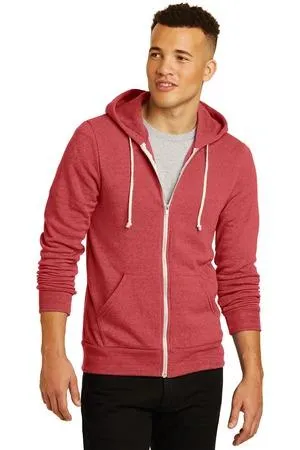 DISCONTINUED Alternative  Rocky Eco-Fleece Zip Hoodie. AA9590