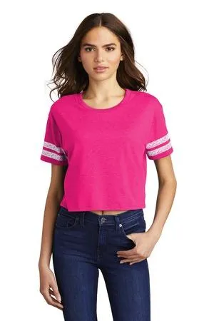 District  Women's Scorecard Crop Tee DT488