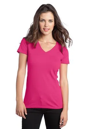 DISCONTINUED District - Juniors The Concert Tee V-Neck. DT5501