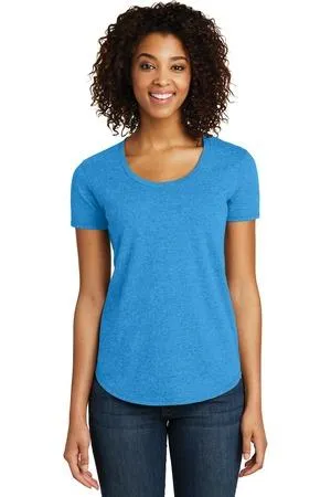 DISCONTINUED District Women's Fitted Very Important Tee Scoop Neck. DT6401