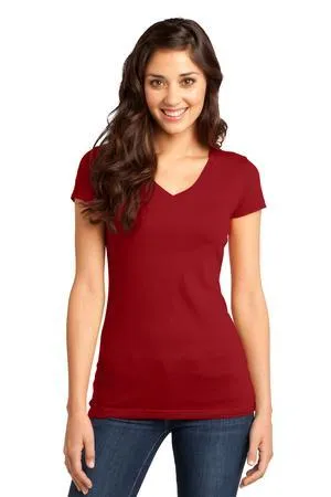 DISCONTINUED District - Juniors Very Important Tee V-Neck. DT6501