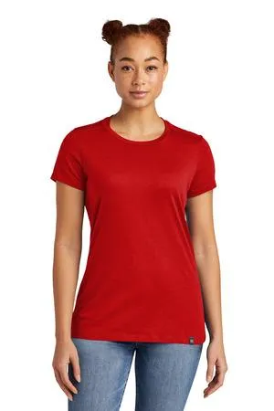 New Era  Ladies Heritage Blend Crew Tee. LNEA100