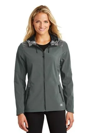 DISCONTINUED OGIO Ladies Liquid Jacket. LOE723