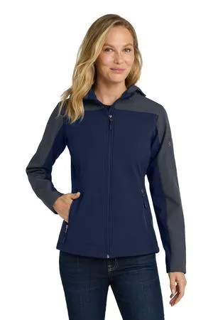 Port Authority Ladies Hooded Core Soft Shell Jacket. L335