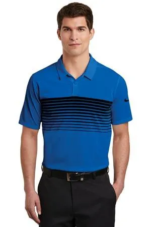 DISCONTINUED Nike Dri-FIT Chest Stripe Polo. NKAA1855