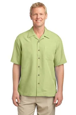 DISCONTINUED Port Authority Patterned Easy Care Camp Shirt. S536