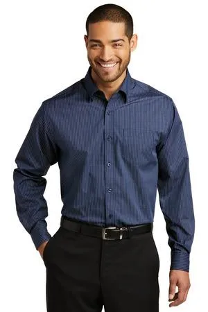 DISCONTINUED Port Authority Micro Tattersall Easy Care Shirt. W643