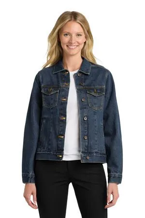 Port Authority Ladies Denim Jacket. L7620