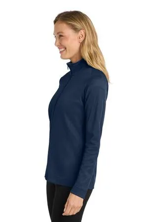 Port Authority Ladies Vertical Texture Full-Zip Jacket. L805