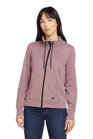 New Era  Ladies Performance Terry Full-Zip Cowl LNEA530
