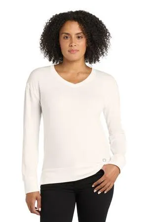 OGIO Ladies Luuma Flex Long Sleeve V-Neck LOG825
