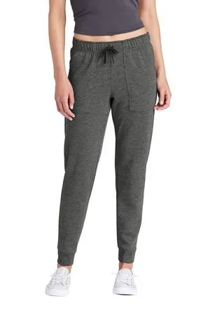 Sport-Tek  Ladies PosiCharge  Tri-Blend Wicking Fleece Jogger LST299
