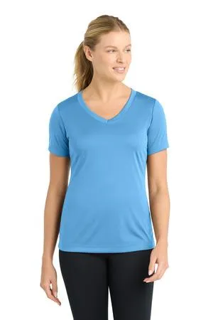 Sport-Tek Ladies PosiCharge Competitor V-Neck Tee. LST353
