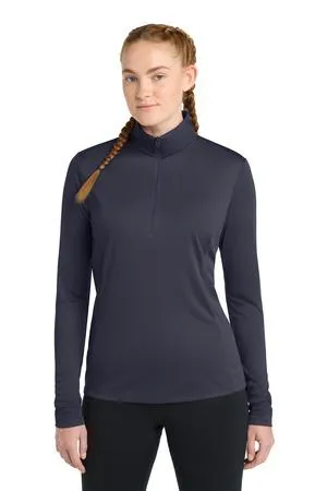 Sport-Tek Ladies PosiCharge Competitor 1/4-Zip Pullover. LST357