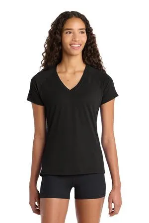 Sport-Tek Ladies Ultimate Performance V-Neck. LST700