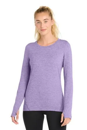 Sport-Tek  Ladies Exchange 1.5 Long Sleeve Crew. LST710
