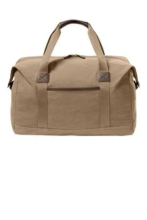 Port Authority Washed Canvas Duffel BG8030