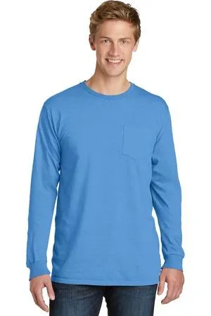 Port & Company Beach Wash Garment-Dyed Long Sleeve Pocket Tee  PC099LSP
