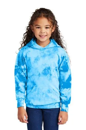 Port & Company Youth Crystal Tie-Dye Pullover Hoodie PC144Y