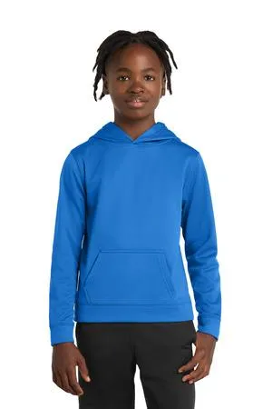 Port & CompanyYouth Performance Fleece Pullover Hooded Sweatshirt. PC590YH
