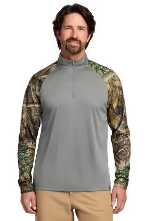 Russell Outdoors Realtree Colorblock Performance 1/4-Zip RU152