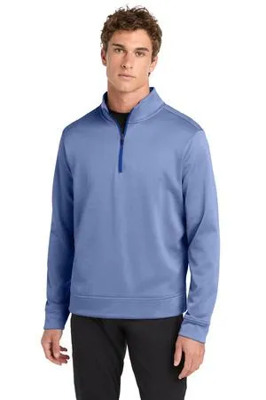 Sport-Tek  PosiCharge  Sport-Wick  Heather Fleece 1/4-Zip Pullover. ST263