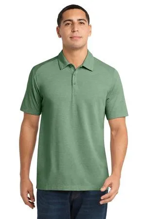 Sport-Tek  PosiCharge  Tri-Blend Wicking Polo. ST405