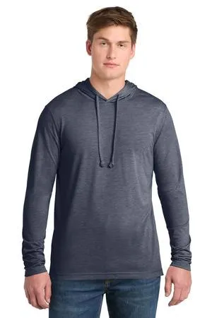 Sport-Tek  PosiCharge  Tri-Blend Wicking Long Sleeve Hoodie ST406