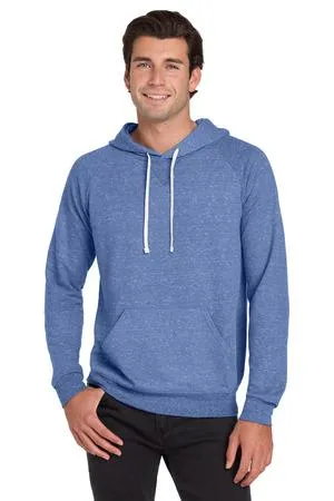 Jerzees  Snow Heather French Terry Raglan Hoodie 90M