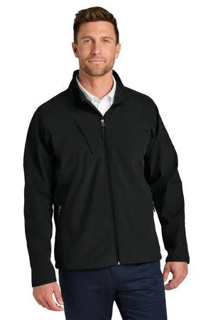 Port Authority Tall Textured Soft Shell Jacket. TLJ705