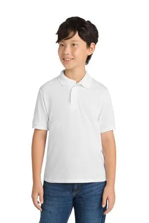 Port & Company Youth Core Blend Jersey Knit Polo. KP55Y