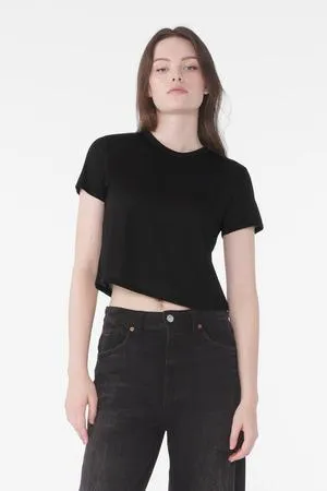 BELLA+CANVAS Women's Flowy Cropped Tee BC8882