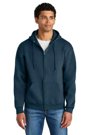 Jerzees Rugged Unisex Full-Zip Hooded Sweatshirt Z12M