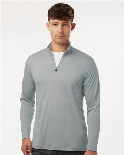 Performance Mélange Quarter-Zip Pullover