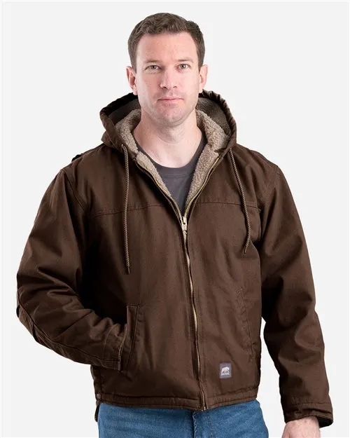 Heartland Washed Duck Hooded Work Coat