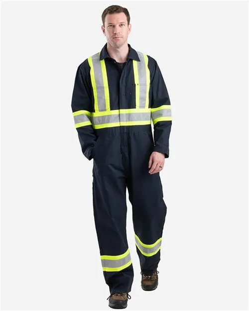 Safety Striped Unlined Coverall