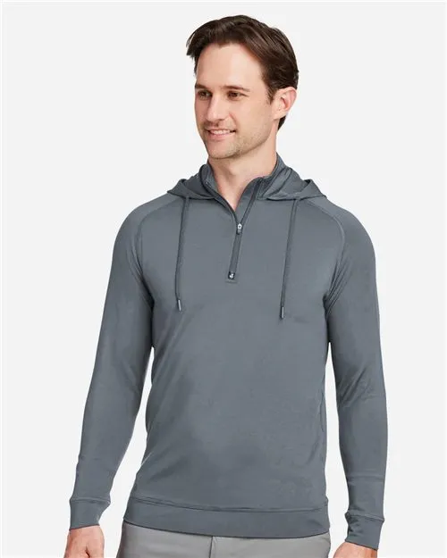 Vandyke Quarter-Zip Pullover Hooded Sweatshirt