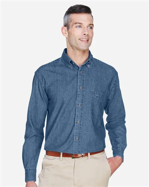 Men's Long Sleeve Denim Shirt