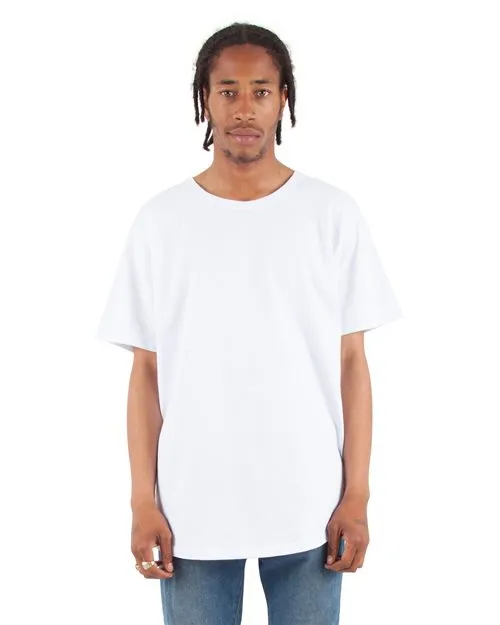 Curved Hem Long T-Shirt