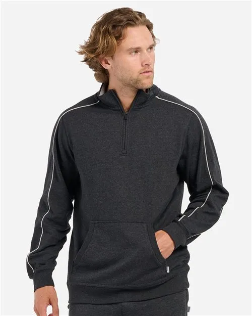French Terry Quarter-Zip Pullover