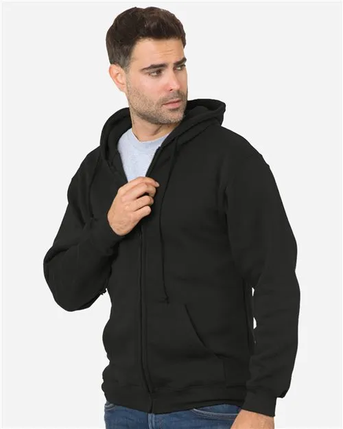 USA-Made Full-Zip Hooded Sweatshirt