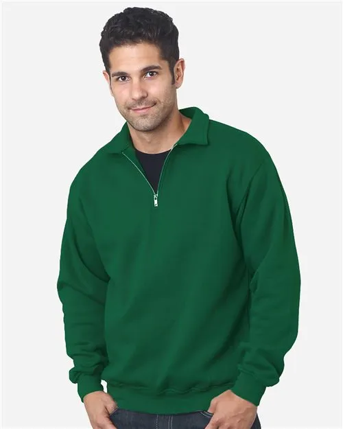 USA-Made Quarter-Zip Pullover Sweatshirt