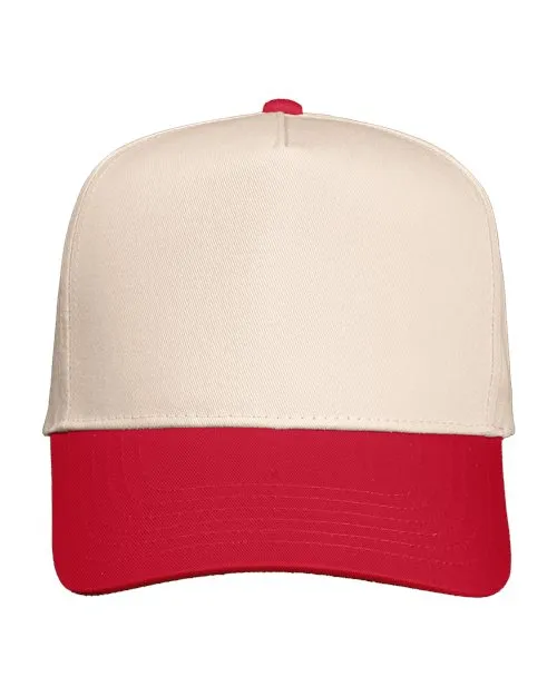 Five-Panel Twill Cap