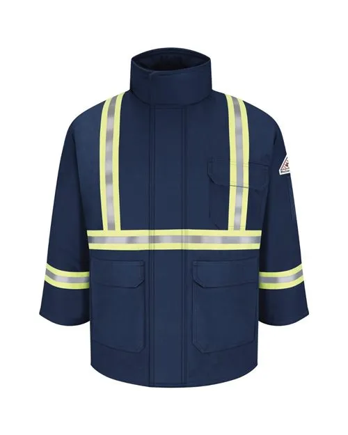 Deluxe Parka With Reflective Trim - EXCEL FR® ComforTouch - Long Sizes