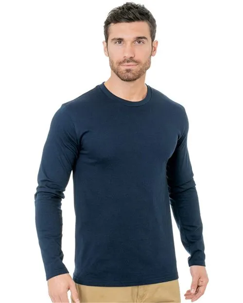 Unisex Fine Jersey Long Sleeve T-Shirt