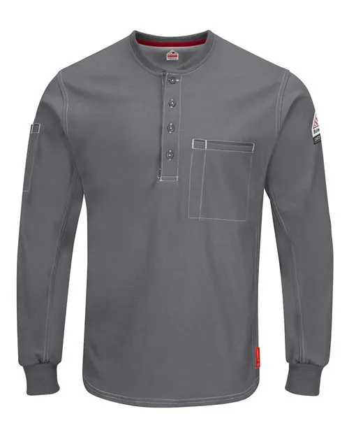 Men's Tall iQ Series® Plus Long Sleeve Henley