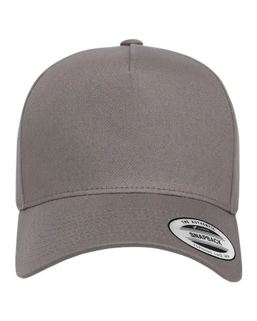 Retro Cotton Blend Trucker Snapback Cap