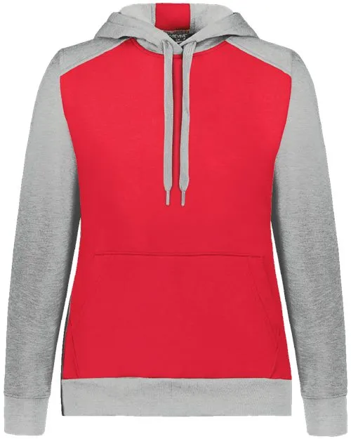 Ladies Three-Season Fleece Pullover Hoodie